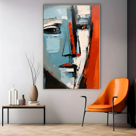 Quadro Stampa su Tela Astratto Squadrato - CupidoDesign