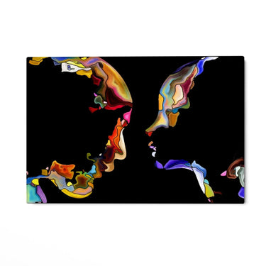 Quadro Stampa su Tela Attimo Colorato - CupidoDesign
