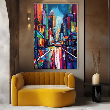 Quadro Stampa su Tela Attimo in Città - CupidoDesign