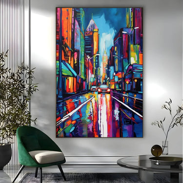 Quadro Stampa su Tela Attimo in Città - CupidoDesign