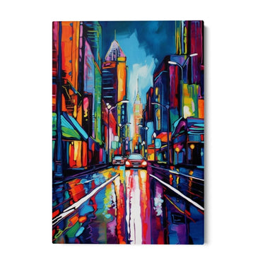 Quadro Stampa su Tela Attimo in Città - CupidoDesign