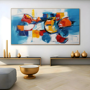Quadro Stampa su Tela Aura Ambra - CupidoDesign