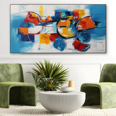 Quadro Stampa su Tela Aura Ambra - CupidoDesign