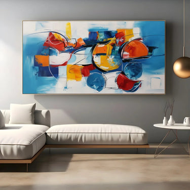 Quadro Stampa su Tela Aura Ambra - CupidoDesign