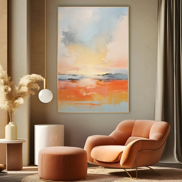 Quadro Stampa su Tela Aurora Rivitalizzante - CupidoDesign