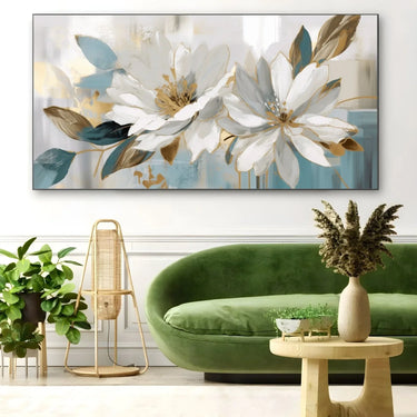 Quadro Stampa su Tela Azzurro Incantato - CupidoDesign