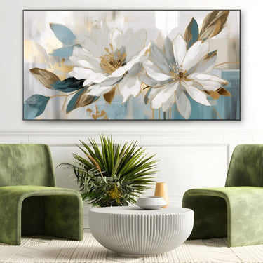 Quadro Stampa su Tela Azzurro Incantato - CupidoDesign