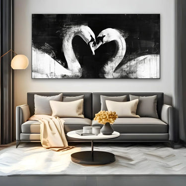 Quadro Stampa su Tela Bacio della natura - CupidoDesign