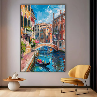 Quadro Stampa su Tela Bagliori di Venezia, Italia - CupidoDesign