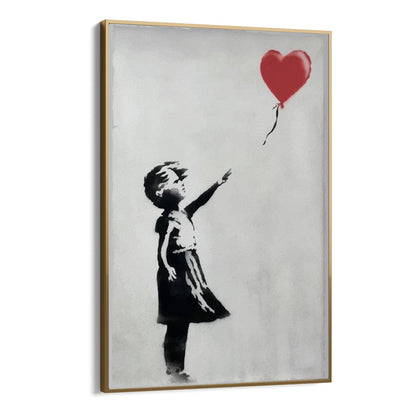 Fata cu balon, Banksy