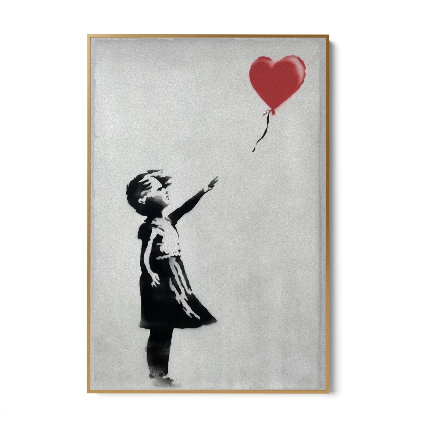 Ilmapallotyttö, Banksy