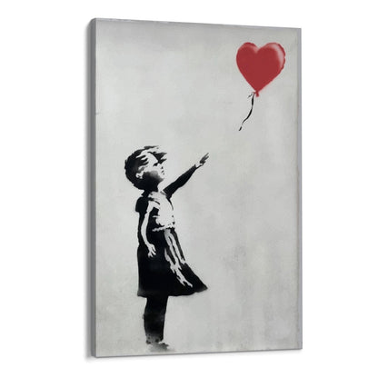 Ballonpige, Banksy