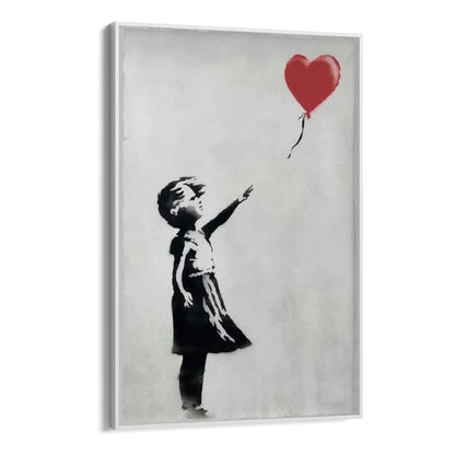 Ballonpige, Banksy
