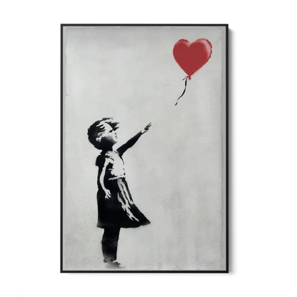 Ilmapallotyttö, Banksy