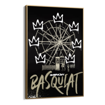 Banksy Basquiat-graffiti