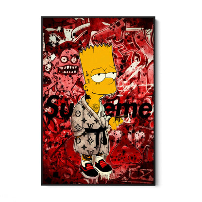 Graffitis de Bart