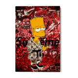 Graffitis de Bart