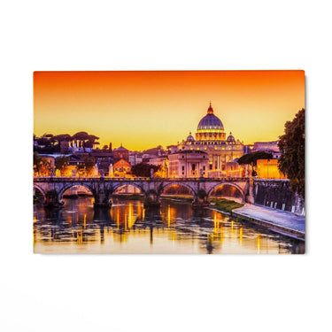 Quadro Stampa su Tela Basilica di San Pietro, Roma - CupidoDesign