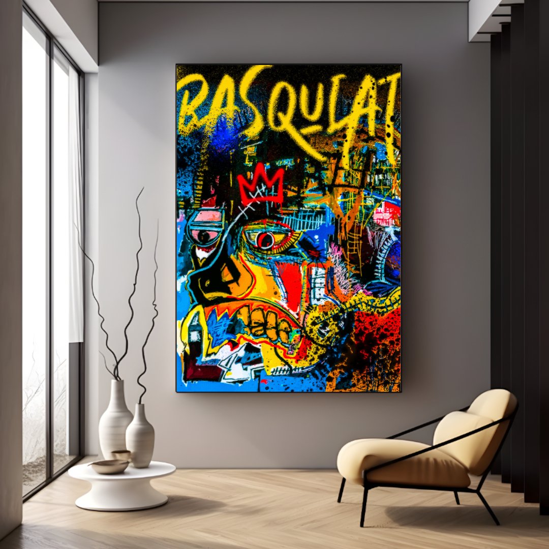 Basquiat Canvas Väggkonst