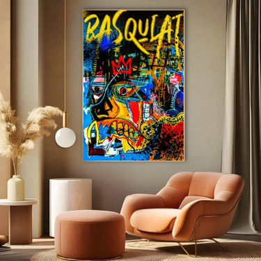 Quadro Stampa su Tela Basquiat Canvas Wall Art - CupidoDesign