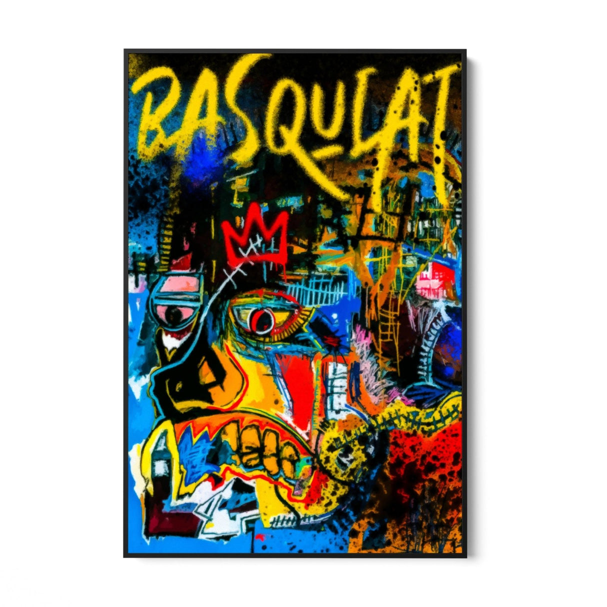 Basquiat Canvas Wall Art - CupidoDesign