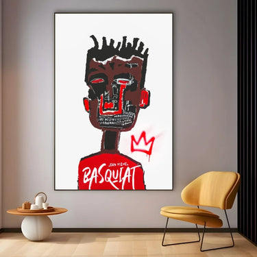 Quadro Stampa su Tela Basquiat Sketch - CupidoDesign