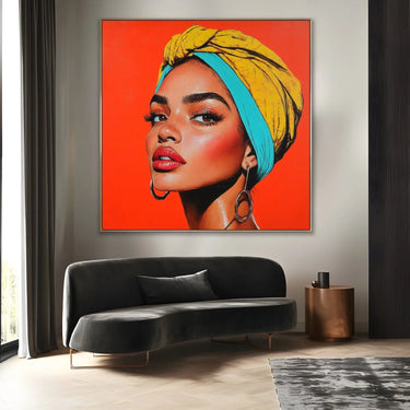 Quadro Stampa su Tela Battito d'amore - CupidoDesign
