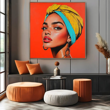 Quadro Stampa su Tela Battito d'amore - CupidoDesign