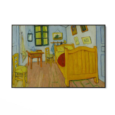Quadro Stampa su Tela Bedroom in Arles, Vincent Van Gogh - CupidoDesign