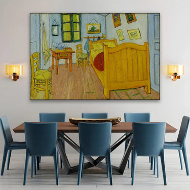 Quadro Stampa su Tela Bedroom in Arles, Vincent Van Gogh - CupidoDesign