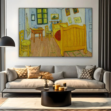Quadro Stampa su Tela Bedroom in Arles, Vincent Van Gogh - CupidoDesign