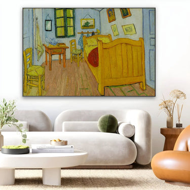 Quadro Stampa su Tela Bedroom in Arles, Vincent Van Gogh - CupidoDesign