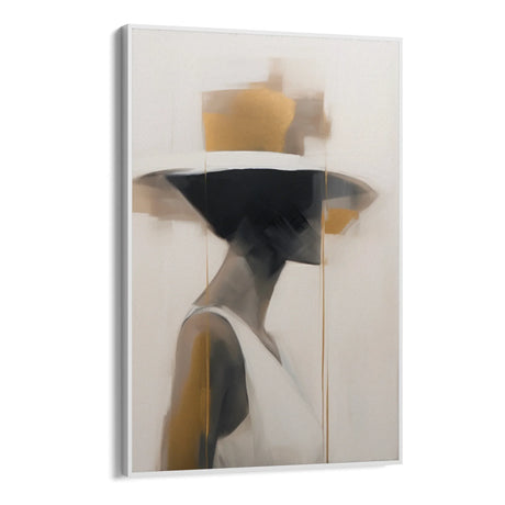 Quadro Stampa su Tela Bellezza silenziosa - CupidoDesign