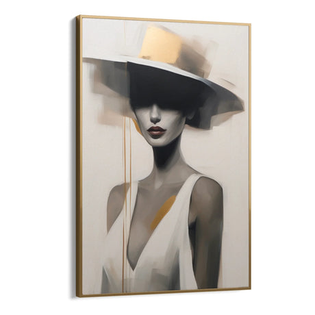 Quadro Stampa su Tela Bellezza silenziosa - CupidoDesign