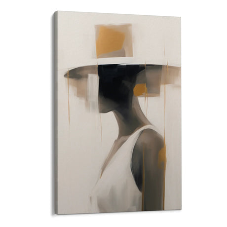 Quadro Stampa su Tela Bellezza silenziosa - CupidoDesign