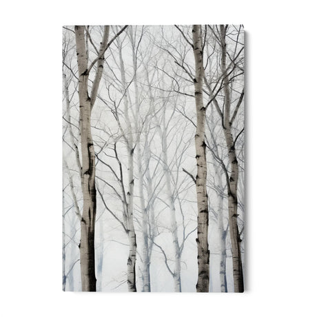 Quadro Stampa su Tela Betulle d'inverno - CupidoDesign