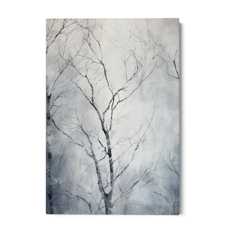 Quadro Stampa su Tela Betulle d'inverno - CupidoDesign