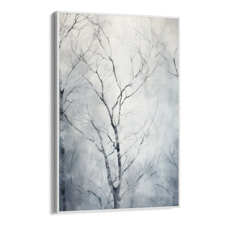 Quadro Stampa su Tela Betulle d'inverno - CupidoDesign