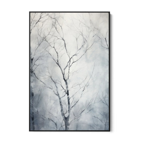 Quadro Stampa su Tela Betulle d'inverno - CupidoDesign