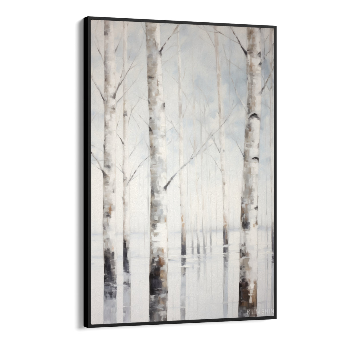 Birches in winter