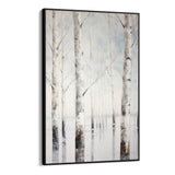 Birches in winter