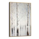 Birches in winter