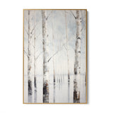 Birches in winter