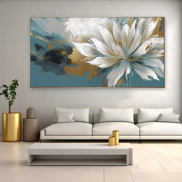 Quadro Stampa su Tela Bianca Visione Primaverile - CupidoDesign