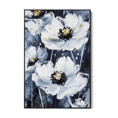 Quadro Stampa su Tela Bianco Etereo - CupidoDesign