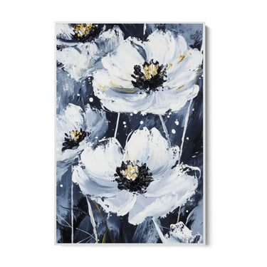 Quadro Stampa su Tela Bianco Etereo - CupidoDesign
