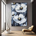 Quadro Stampa su Tela Bianco Etereo - CupidoDesign