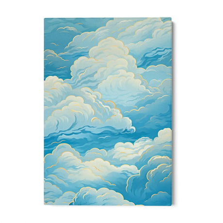 Quadro Stampa su Tela Bianco Infinito - CupidoDesign