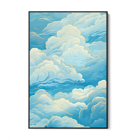 Quadro Stampa su Tela Bianco Infinito - CupidoDesign