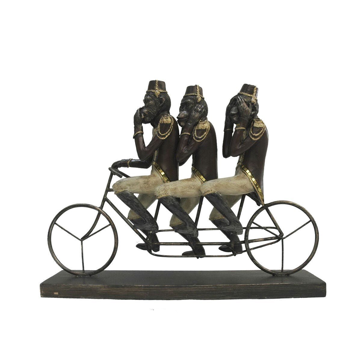 Bicyklové opice 40 x 9 x 31 cm
